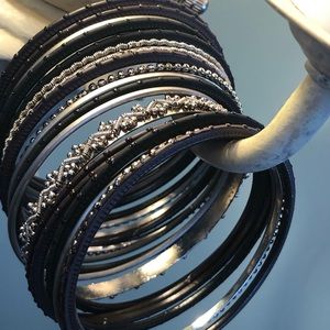 Multiple bangles bracelet